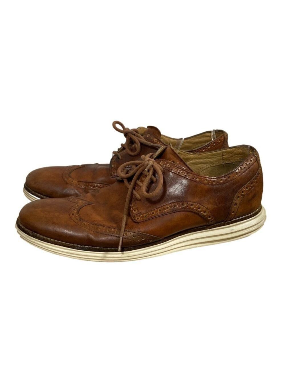 Cole Haan Lunarlon Men’s Original Wingtip Oxford Lunargrand 9M Leather